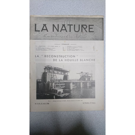La nature n° 3118 / Août 1946