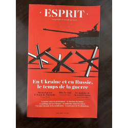 Revue Esprit n484 En Ukraine et En russie le temps de la guerre...