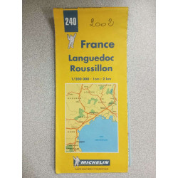 Guie de Tourisme : Michelin nº 240 - France Languedoc Roussillon
