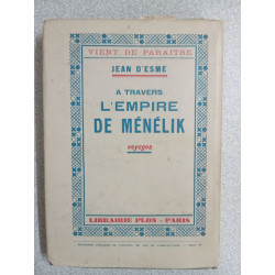 ‎A Travers L'Empire de Menelik
