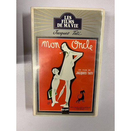 Mon Oncle jacques tati - Les Films de ma vie VHS Cassette vidéo