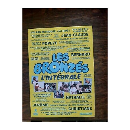 DVD - Les Bronzés L'Intégrale 3 DVD