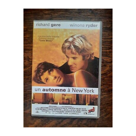 DVD - Un Automne à New York Film Avec Richard Gere et Winona Ryder