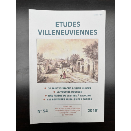études Villeneuviennes n54