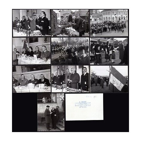 68 SEPPOIS-LE-BAS lot 10 photos anciennes Robert Delhay ALSACE...