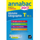 Annales Annabac 2017 Histoire-Géo Tle L ES: sujets et corrigés du...