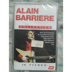Alain barrière Collection Vol 2 16 titres Cassette Audio NEUVE...