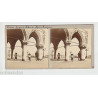 Vue Stéréoscopique Stéréo ITALIE VENISE Arcades Palais des Doges...