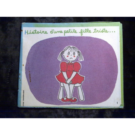 Histoire d'une petite fille triste qui devient gaie à cause d'une...