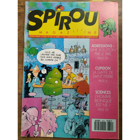 Magazine Spirou n2810 Février 1992