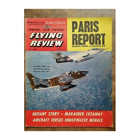 Royal Air Force Flying Review vol xviii Nº 12 September 1963