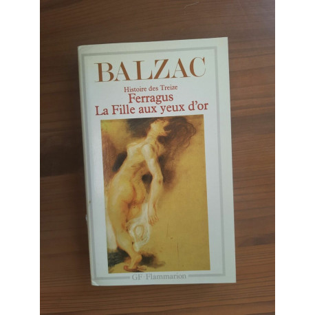 Ferragus La Fille aux yeux d'or GF flammarion