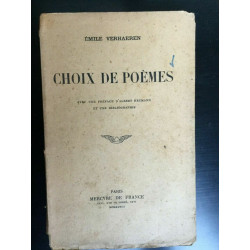 Choix de poèmes mercvre