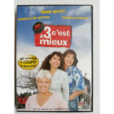à 3 c'est mieux mimie mathy DVD simple