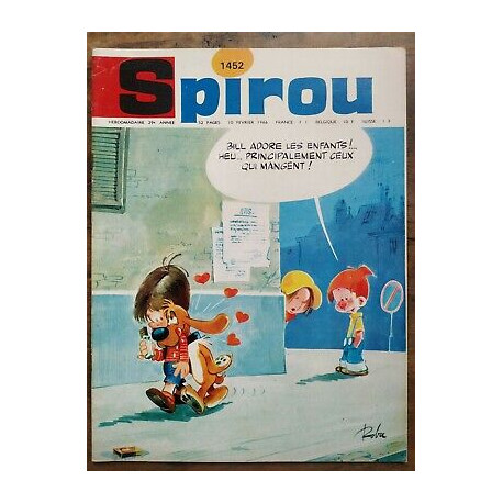 Spirou n 1452 10 Février 1966