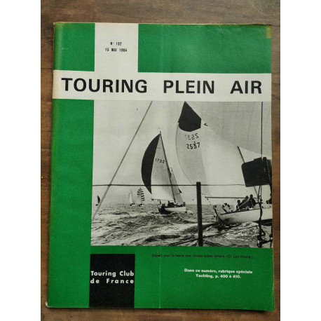Touring Plein Air n192 Mai 1964 Touring club de France