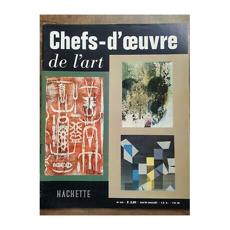 chefs d'œuvre de l'Art Nº 143 hachette 1963