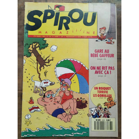 Magazine Spirou n2727 Juillet 1990