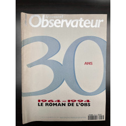 Le Nouvel Observateur n1567 1964 1994 Le Roman de l'Obs