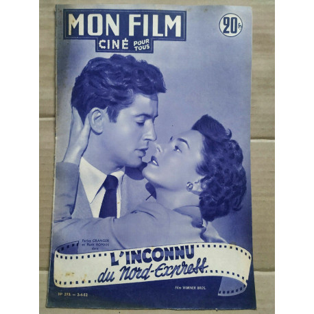 Mon Film n 293 L'inconnu du nord express 2 4 1952