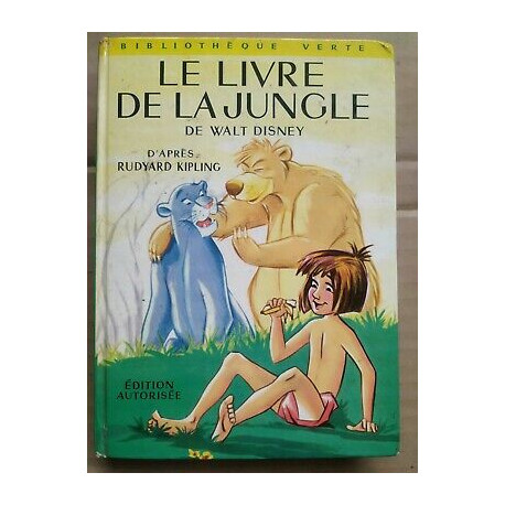Le Livre de la jungle Bibliothèque verte