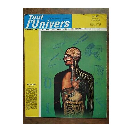 Tout l'Univers Nº 97 hachette 21 au 28 Août 1965