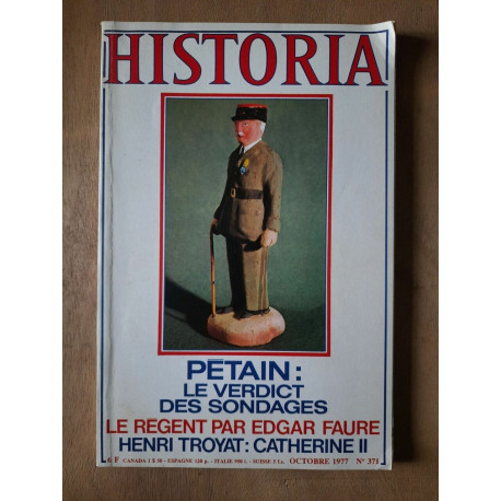 Historia Nº 371 pétein Le Verdict Des Sondages Octobre 1977