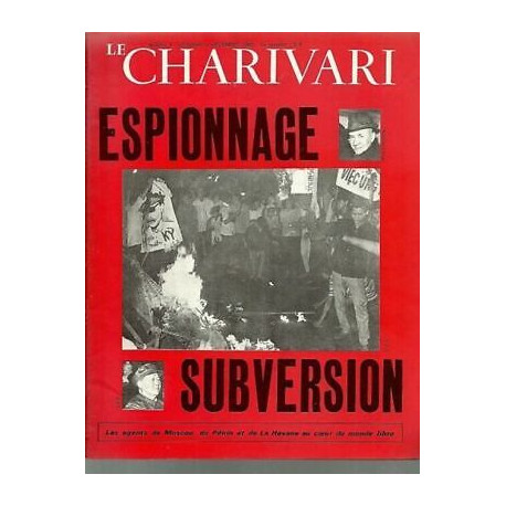 Journal El Charivari 4 Espionaje Subversion