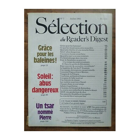 Nº7 Juillet 1982