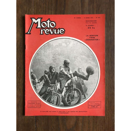 Moto revue n° 974