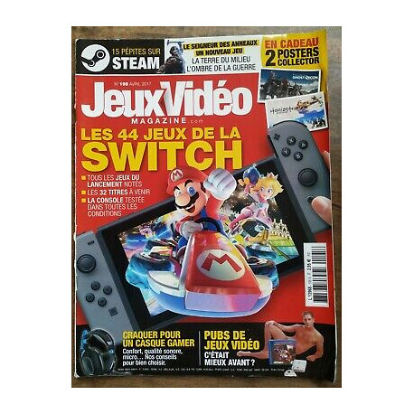 Jeux Vidéo Magazine Nº 195 Avril 2017