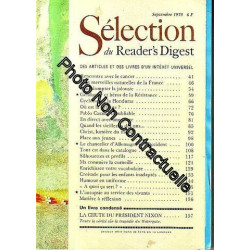 Sélection Du Reader's Digest N° 325 : Septembre 1975