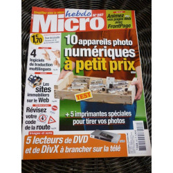 HEBDO MICRO n287 16 octobre 2003