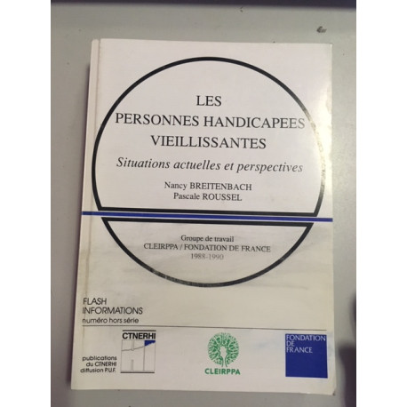Les personnes handicapées vieillissantes