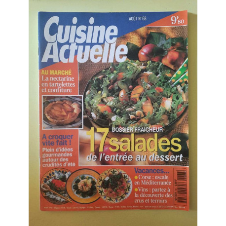 Cuisine Actuelle Nº68 / Aout 1996