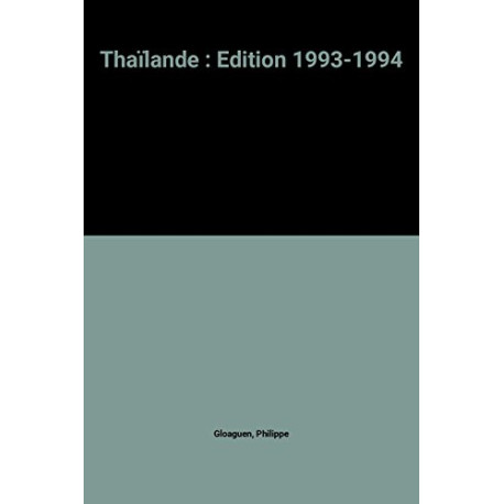 Thaïlande : Edition 1993-1994