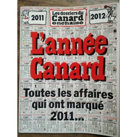 Les dossiers du Canard enchaîné n122 Décembre 2011 L'année Canard