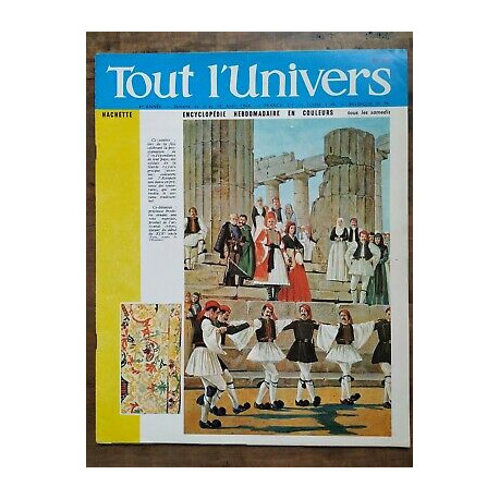 Tout l'Univers Nº 247 hachette 3 au 10 Août 1968