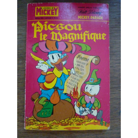 LE JOURNAL DE MICKEY N1174 BIS EDI-MONDE 15-12-74