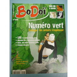 BoDoï n106 Numéro vert écologie les auteurs s'impliquent avril 2007