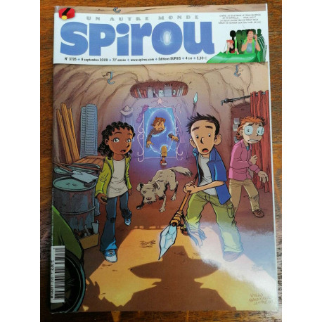 Spirou n3726 du 9 septembre 2009