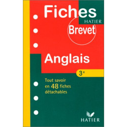 Fiches brevet anglais - 3e