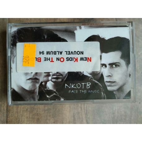 nkotb Face the music Cassette audio-k7 NEUVE SOUS BLISTER