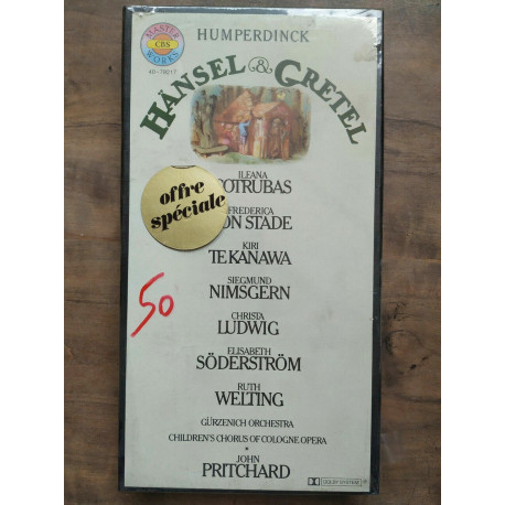 Humperdinck Hansel Gretel Cassette Audio-K7 NEUVE SOUS BLISTER