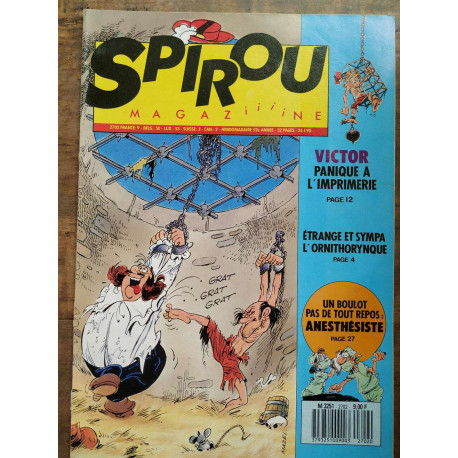 Magazine Spirou n2702 Janvier 1990