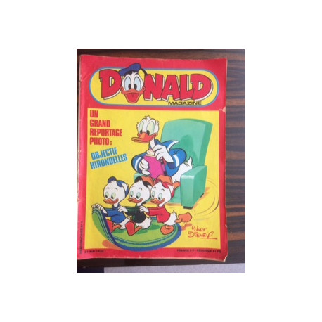 DONALD MAGAZINE - UN GRAND REPORTAGE PHOTO: OBJECTIF HIRONDELLES...