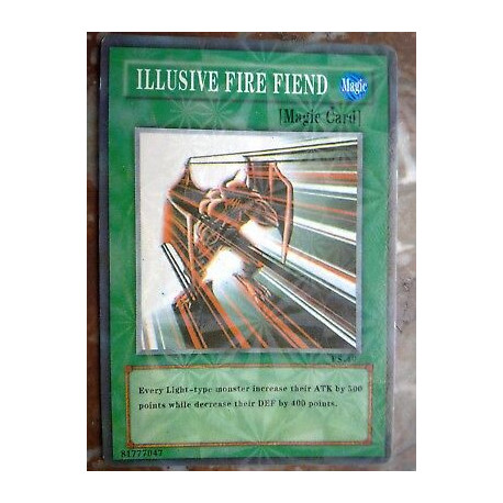 Illusive Fire Fiend PS-49 YU-GI-OH