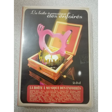 DVD - La boîte à musique des enfoirés - 2 DVD (Bercy 2013)