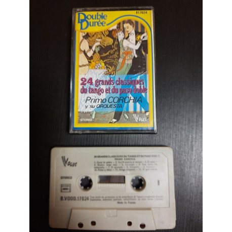 K7 Audio : Primo Corchia y su Orquesta - 24 Grands Classiques du...