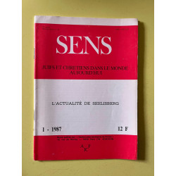 Sens n116 Juifs et chrétiens dans le monde aujourd'hui Janvier 1987